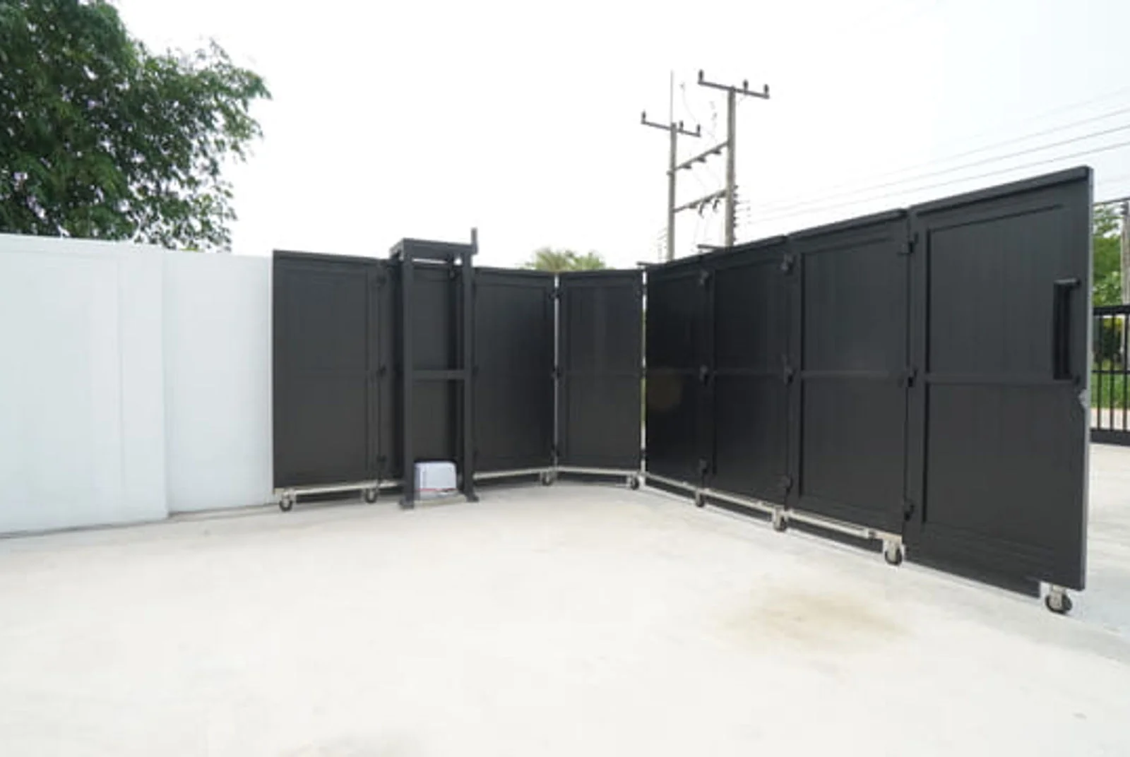 ประตูรั้วอลูมิเนียม Alufence หน้าบ้าน