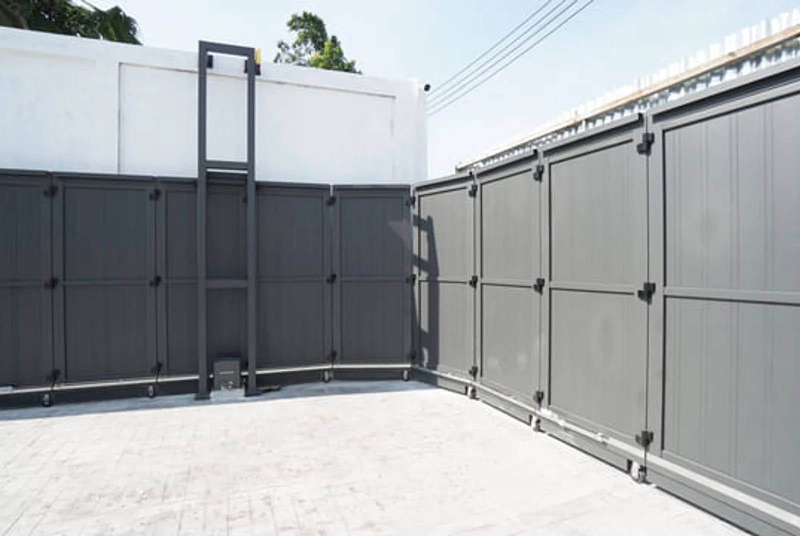 ประตูอลูมิเนียม Alufence ดีไซน์โมเดิร์น