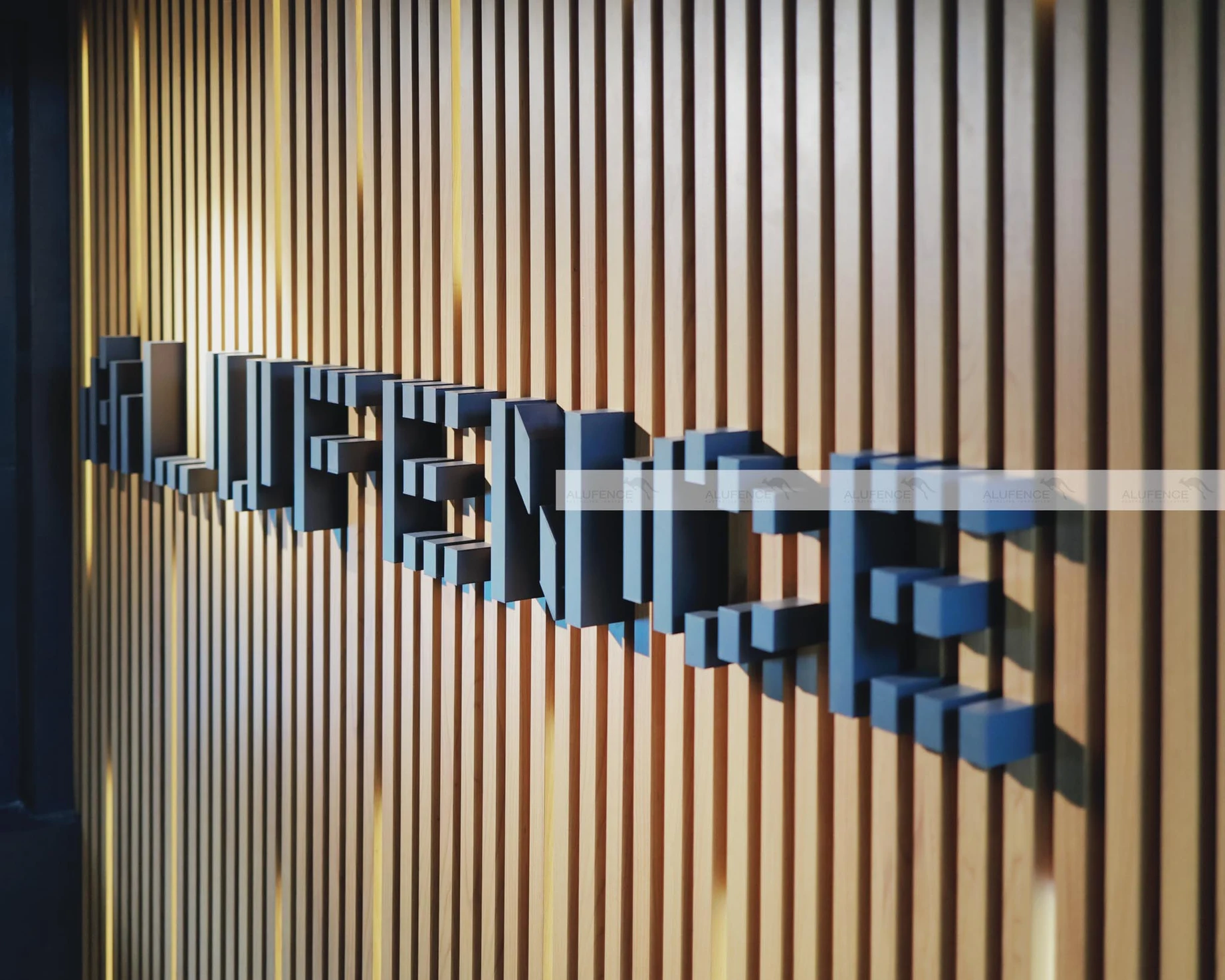 Alufence aluminium decorative battens