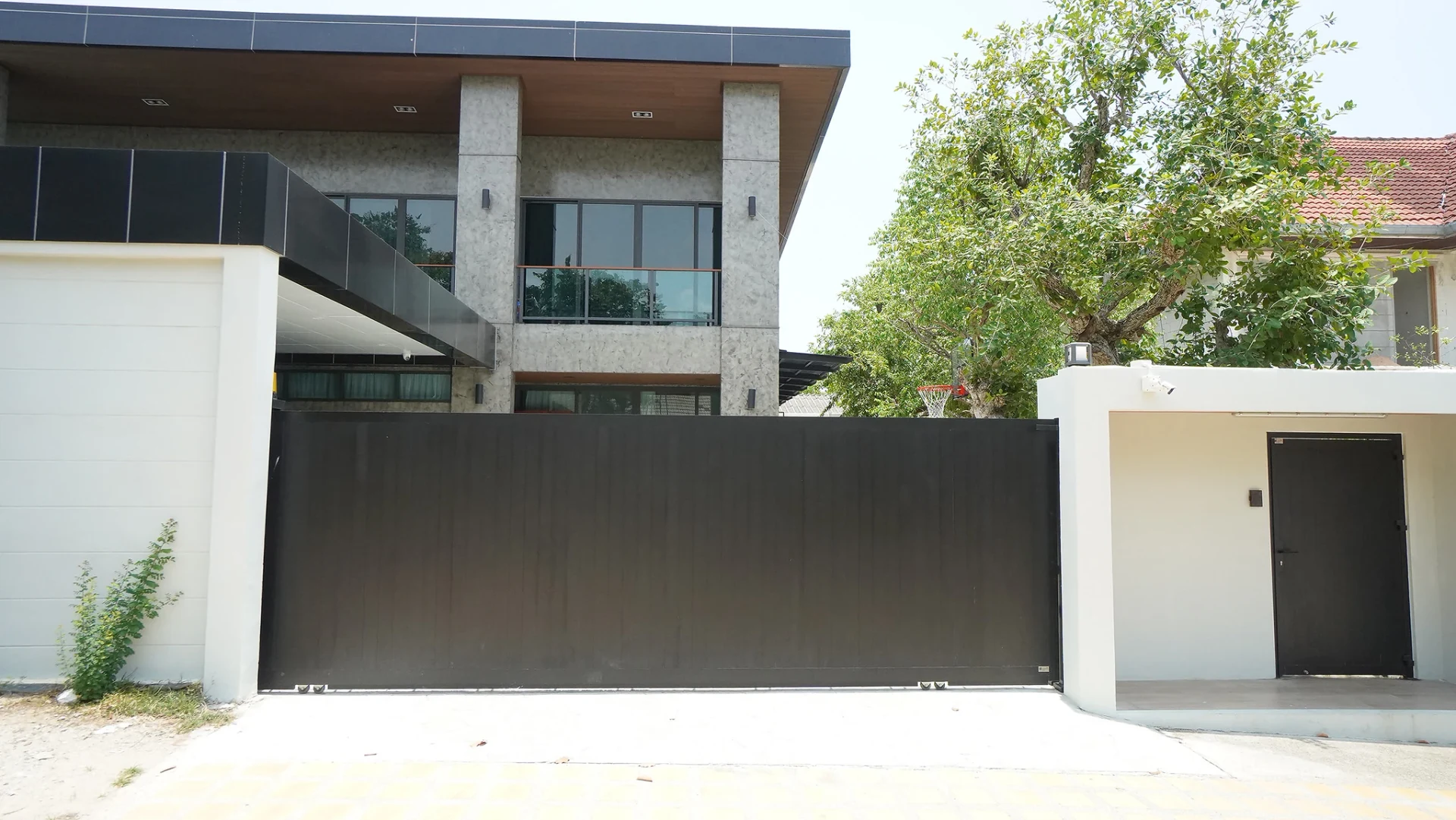 Aluminium gate example Black — 7