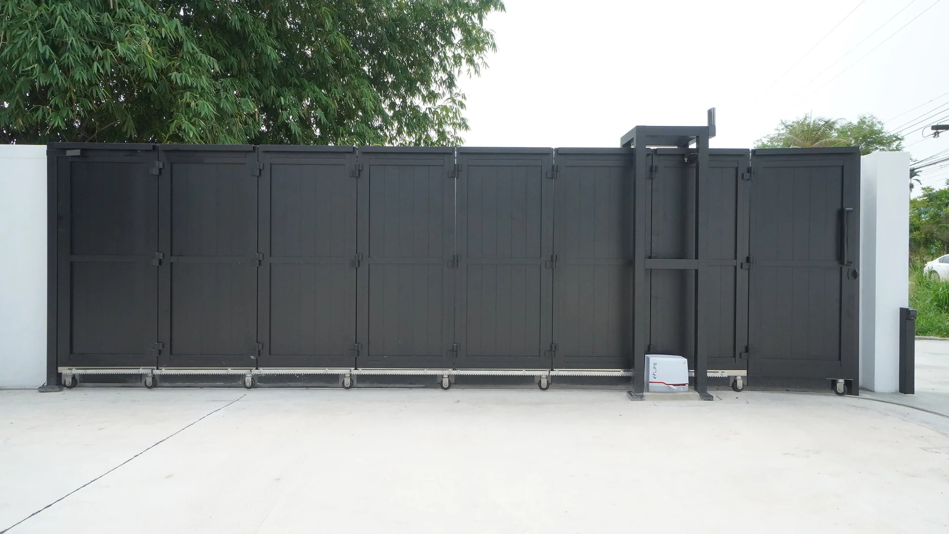 Aluminium gate example Black — 11