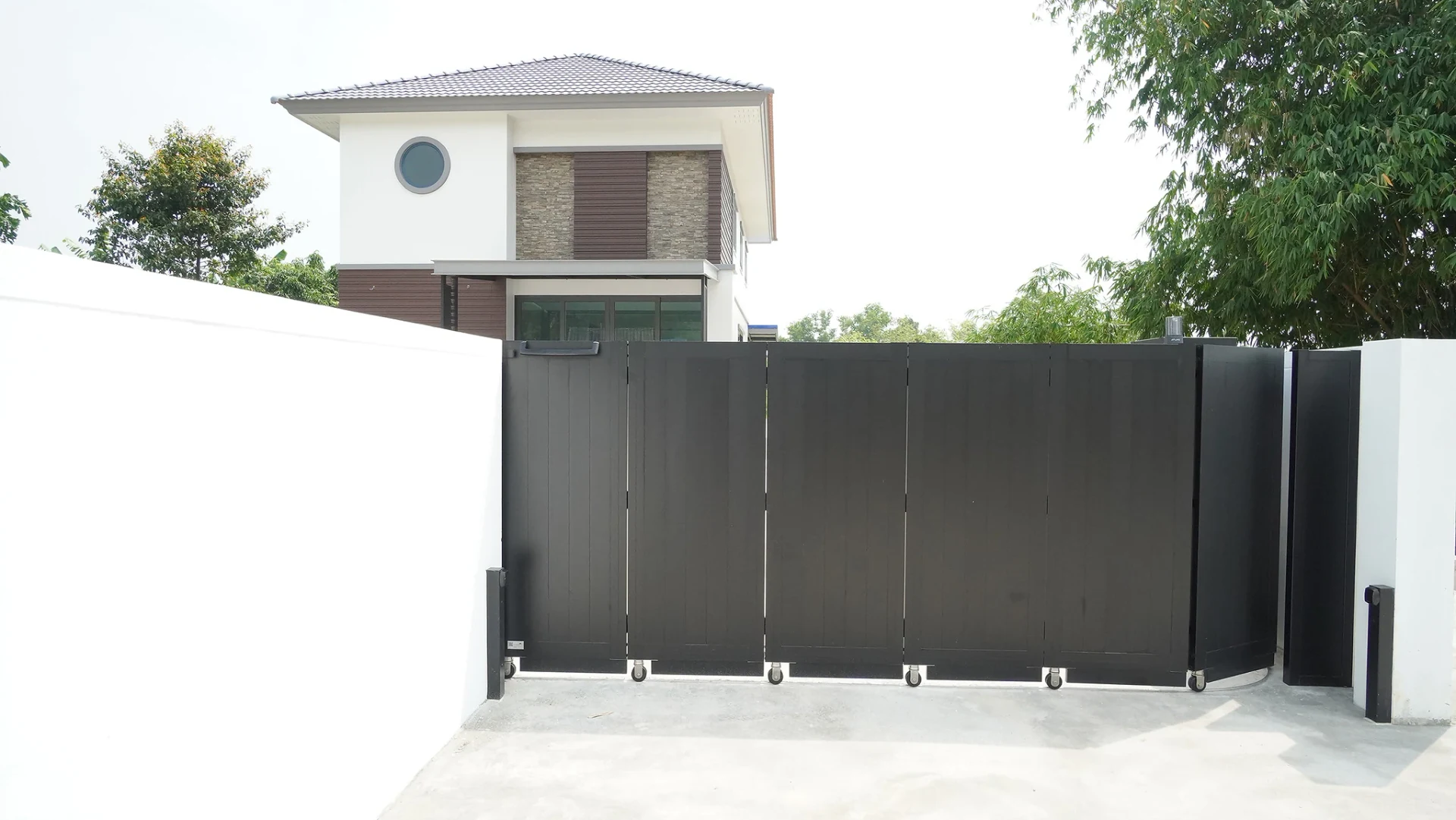 Aluminium gate example Black — 13