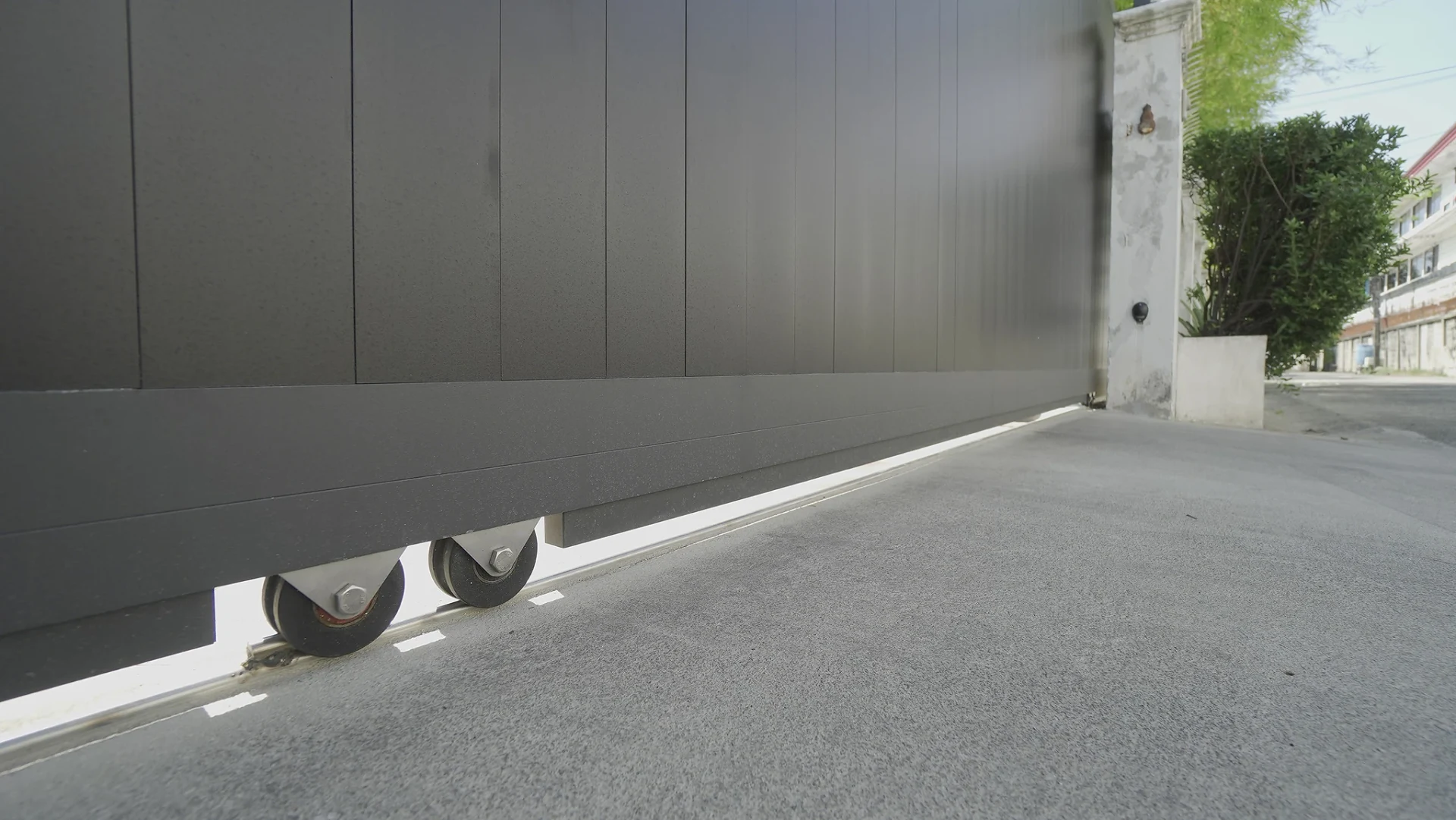 Aluminium gate example Black — 16