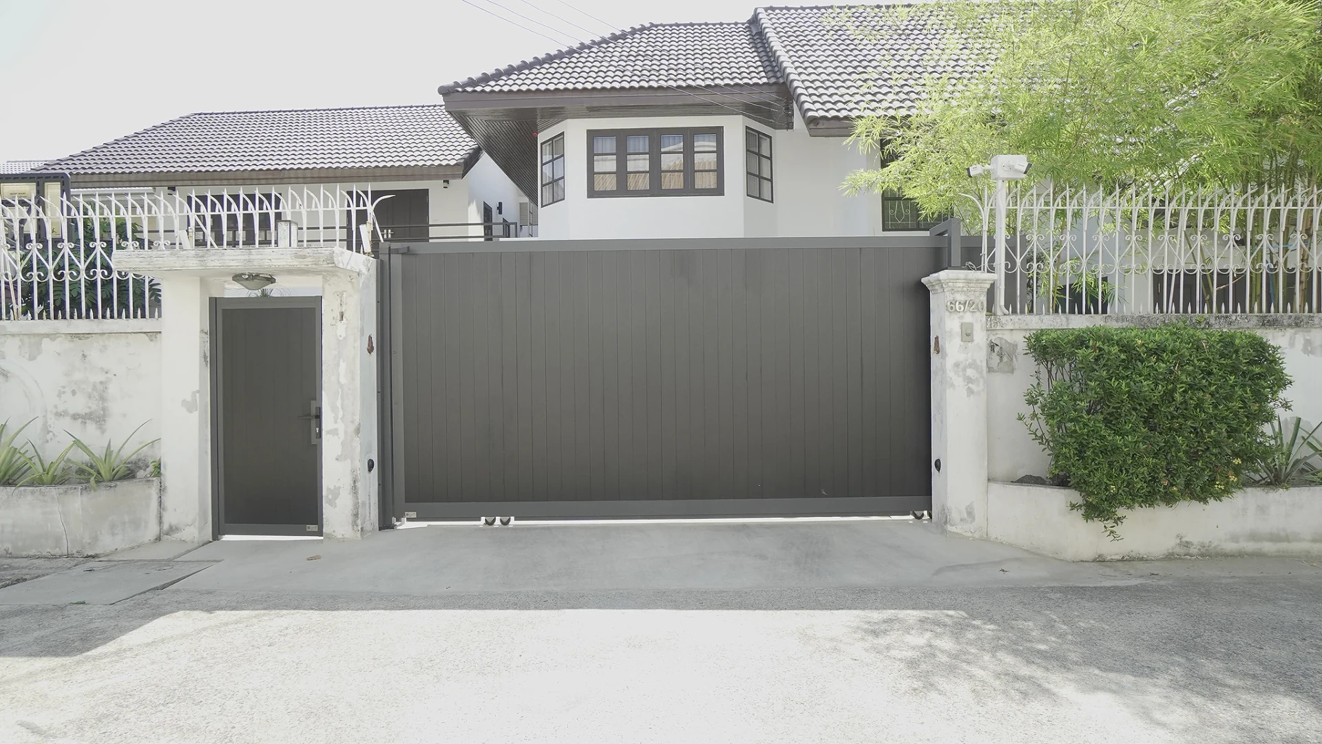 Aluminium gate example Black — 17
