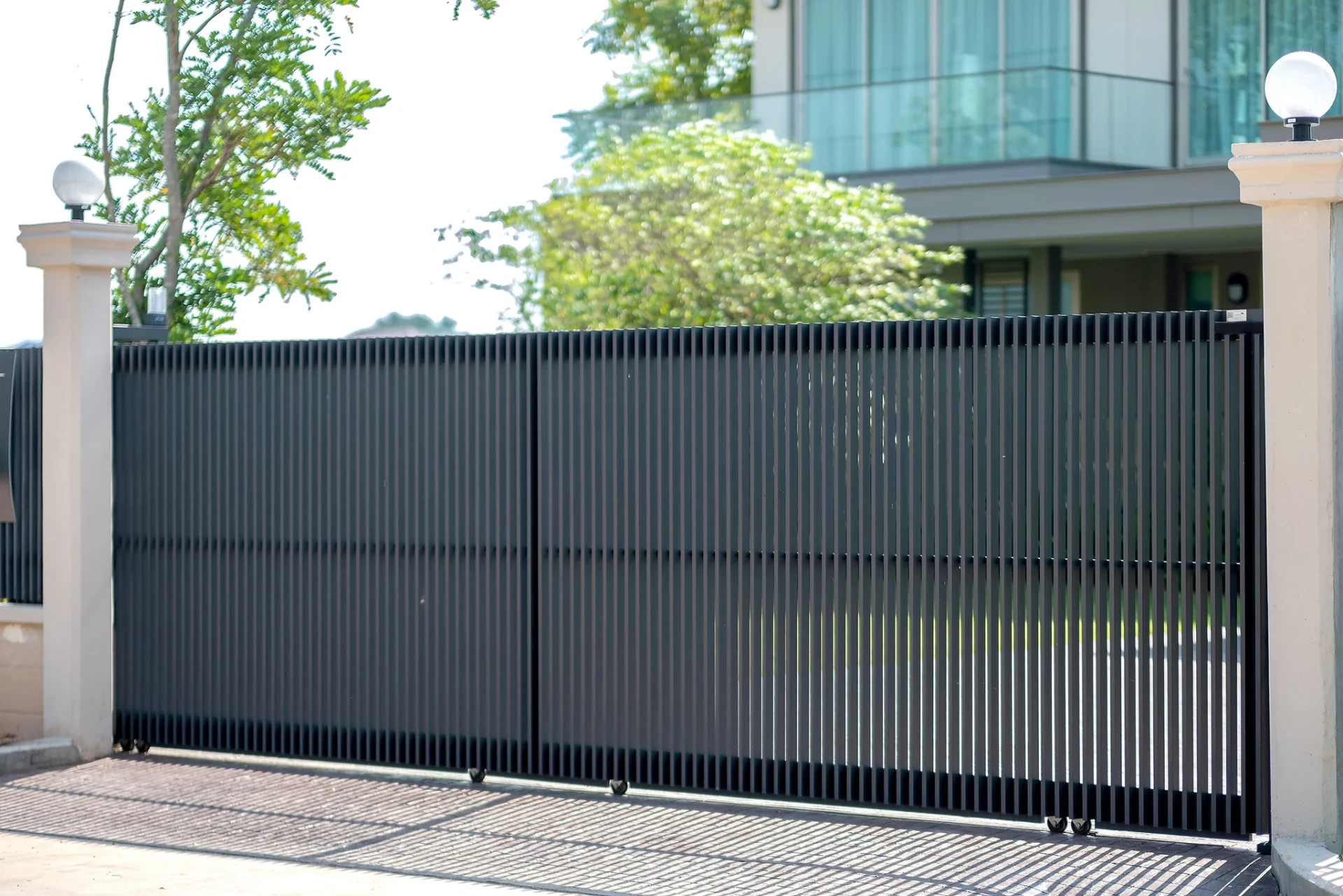 Aluminium gate example High Piano — 13