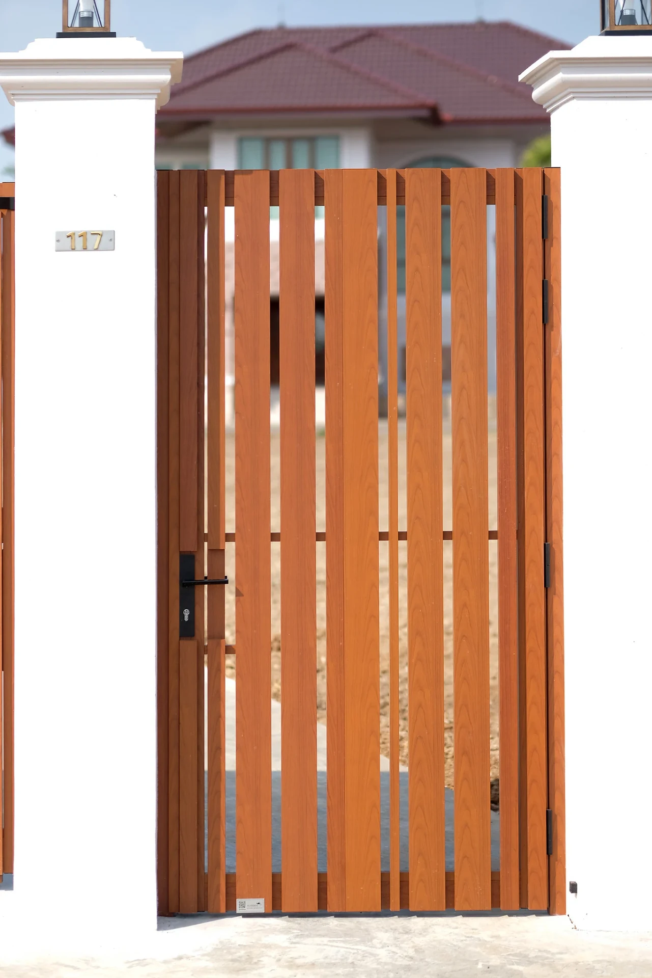 Aluminium gate example Open Gate — 13