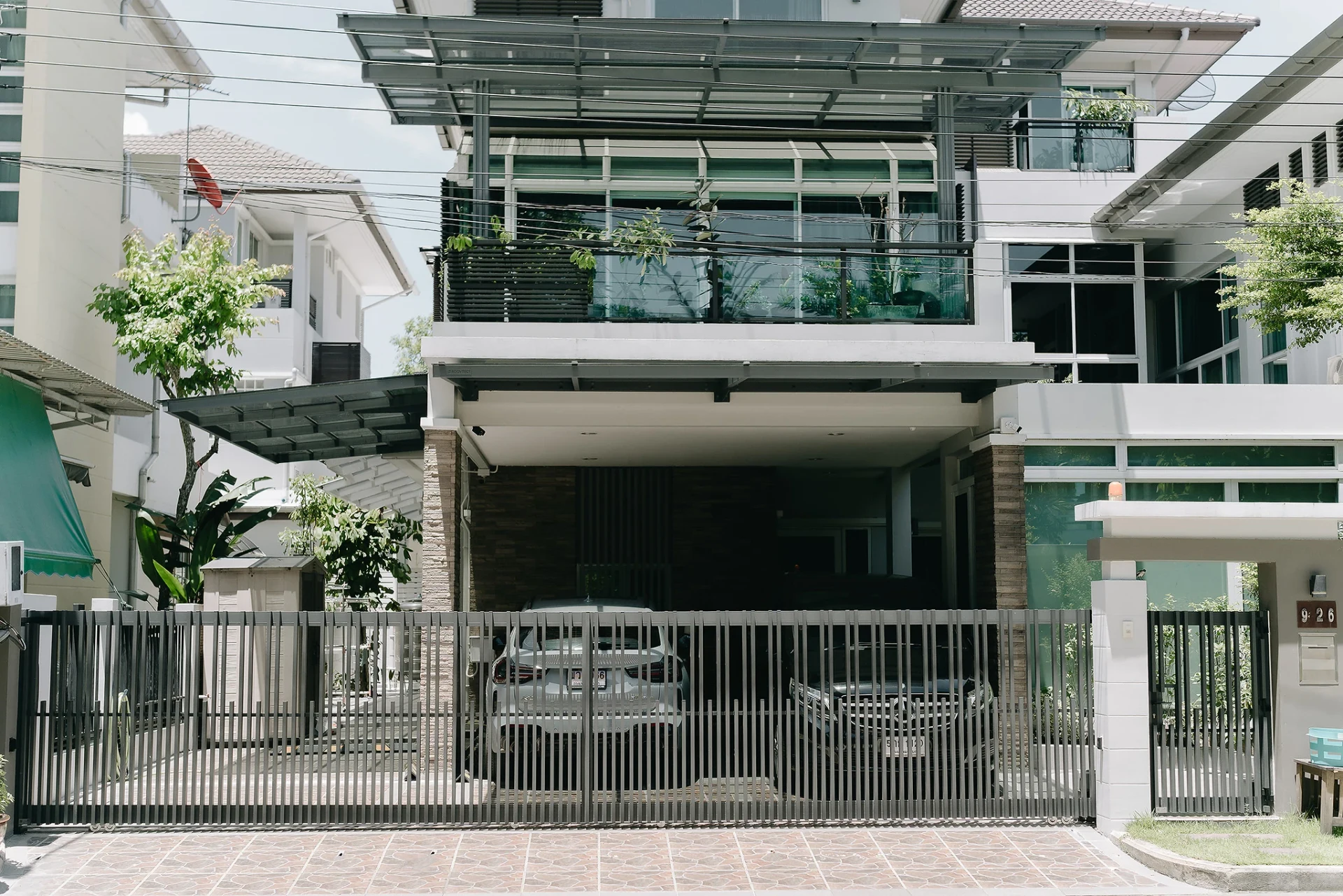 Aluminium gate example Piano — 8