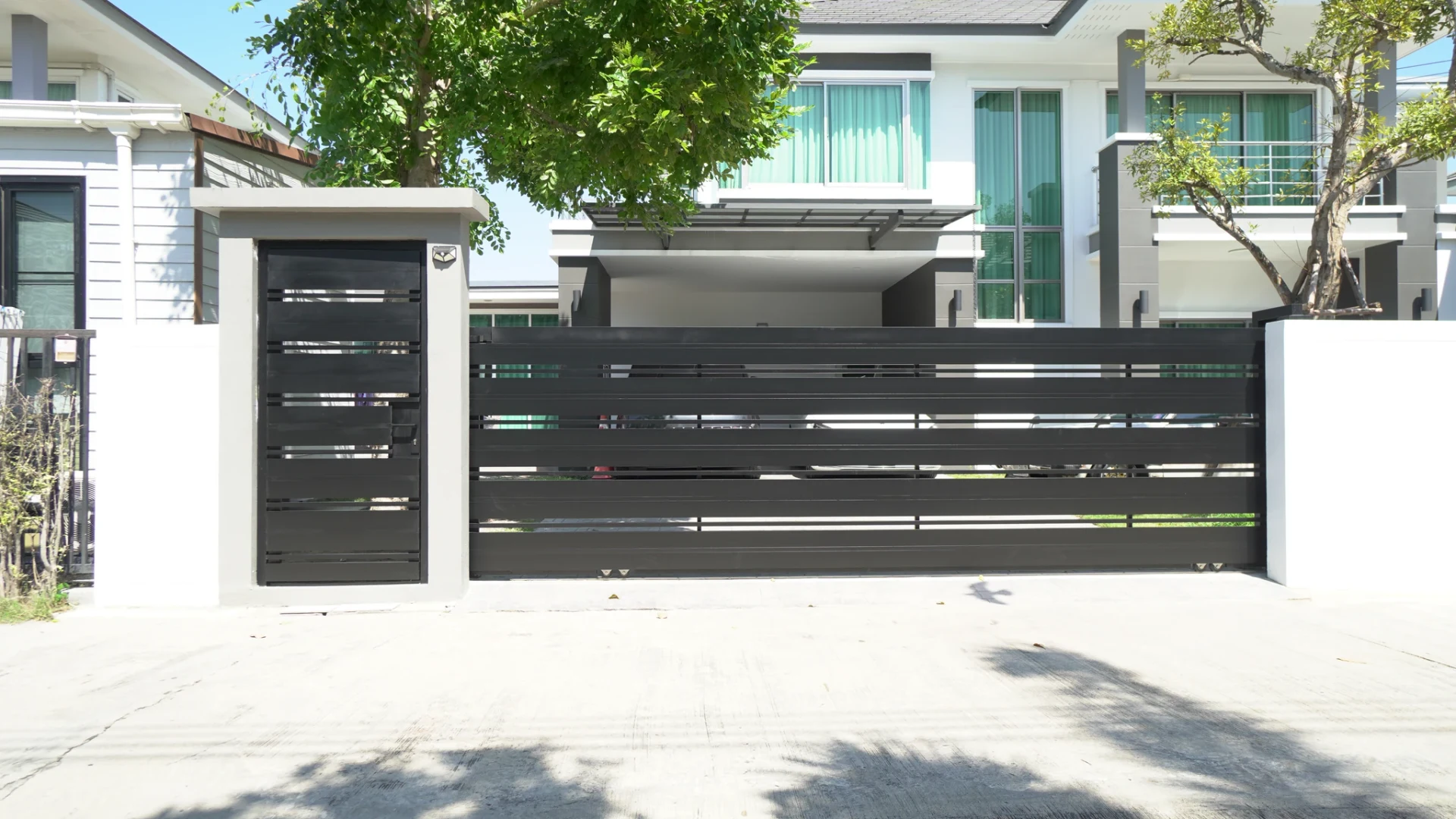 Aluminium gate example Twin — 4