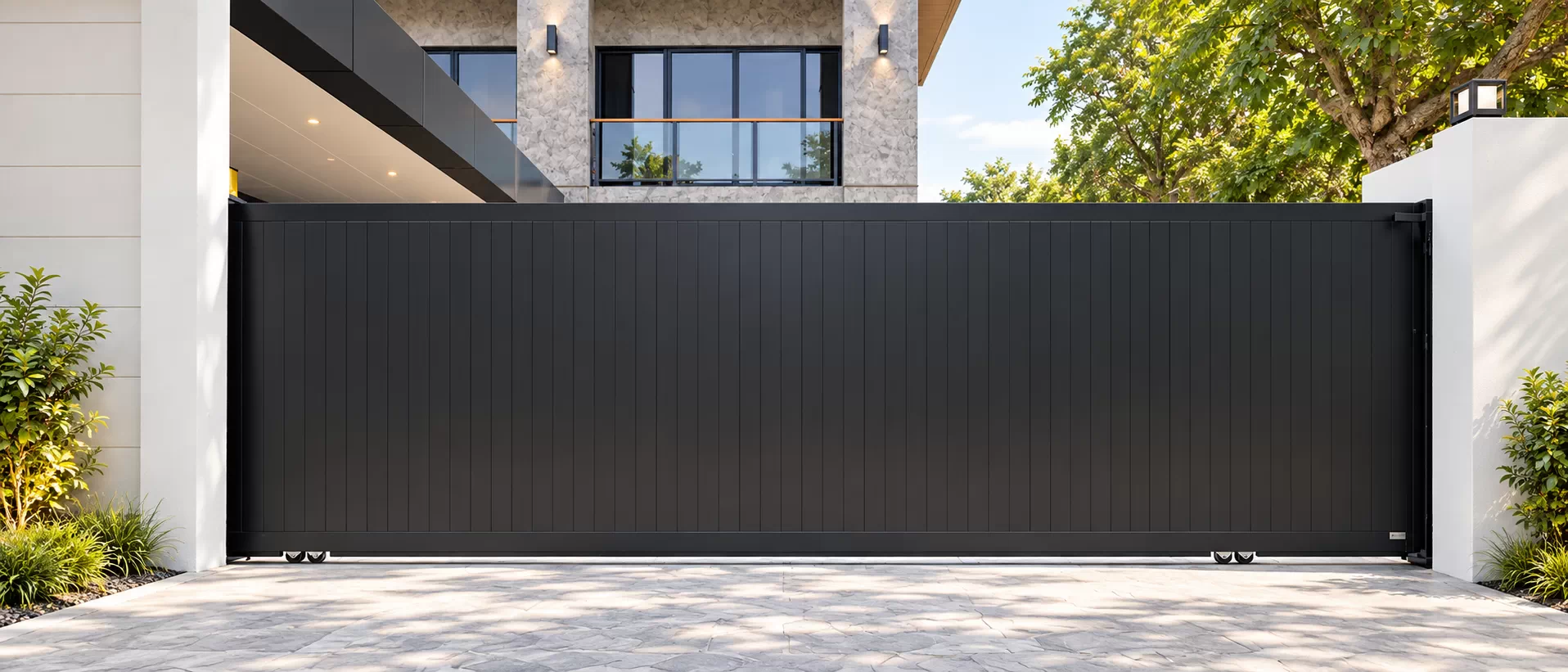 BLACK DESIGN Aluminium Gate Design