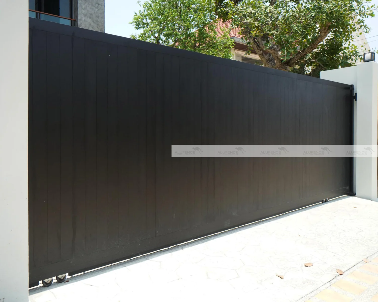 Aluminium gate example Black — 21