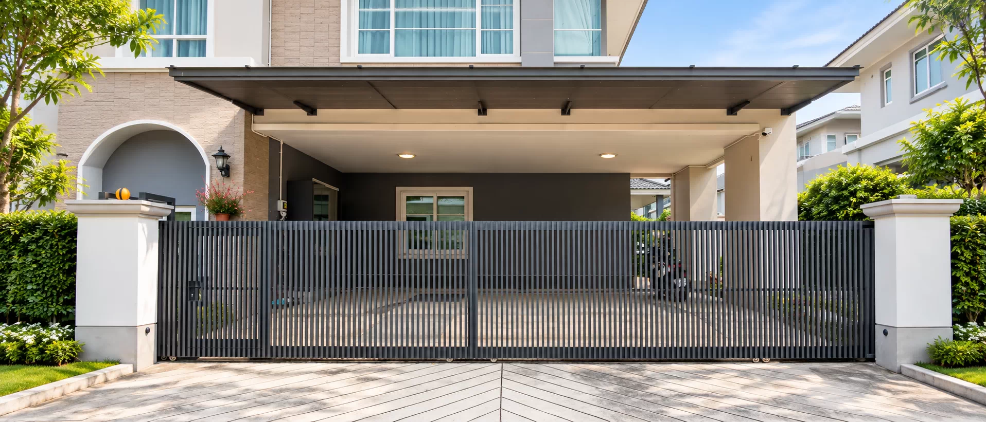HIGH PIANO DESIGN Aluminium Gate Design
