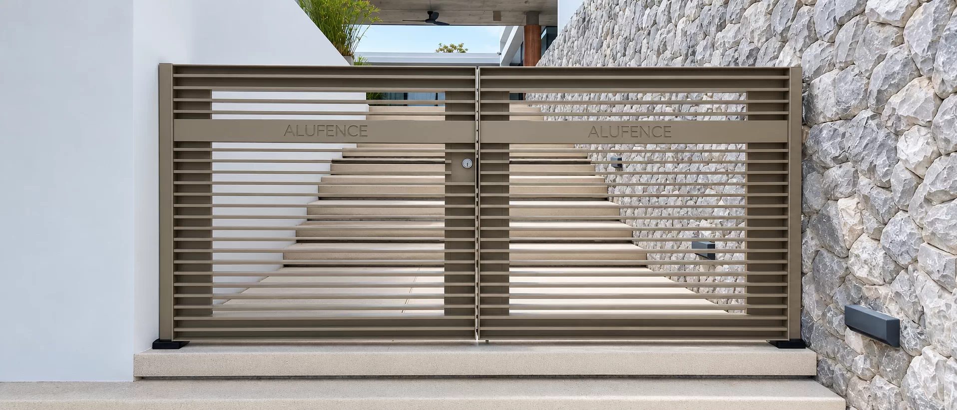 OPEN GATE Aluminium Gate Design