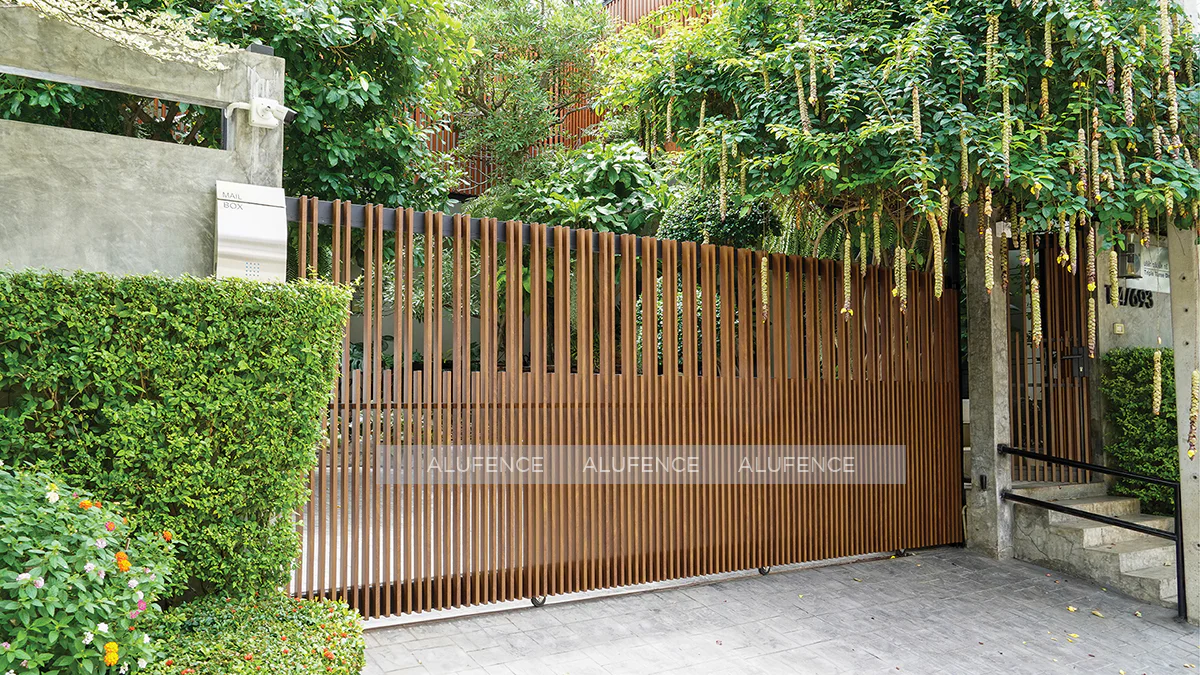 Aluminium gate example Piano — 14