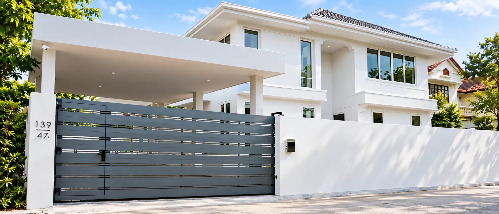 TWIN DESIGN Aluminium Gate Design